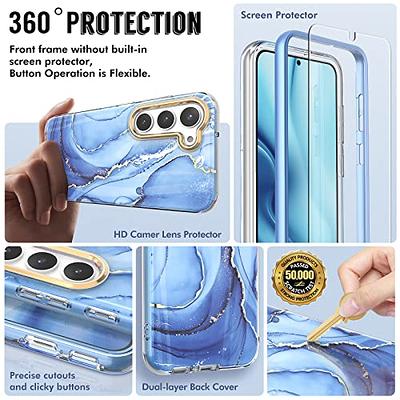 Chvelop Compatible with Samsung Galaxy S23 Ultra 5G Case, Slim Stylish  Protective Case, 360 Degree Protection, [No Built-in Screen Protector]  [Camera