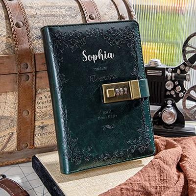 Luminous Journal Notebook Pretty Colorful Journals for Women Girls Gifts  Personal Diary with 224 Pages Thick Paper B 