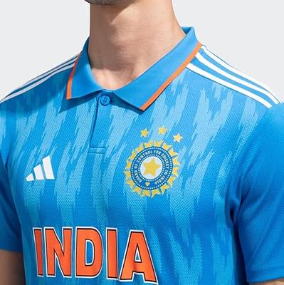  adidas mens Official India Cricket ODI Fan Coat, Brblue,  X-Small : Sports & Outdoors