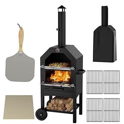 Aprafie Pizza Oven, 12 Pizza Oven Outdoor with Gas Powered Propane and  Portable Maker Accessories for Backyard Camping Outside - Yahoo Shopping