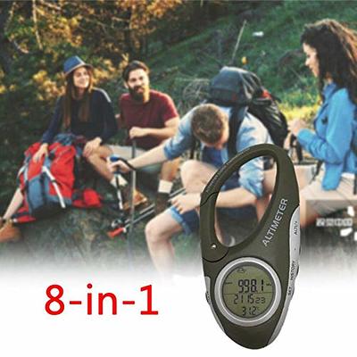 Digital Thermometer with Carabiner Clip