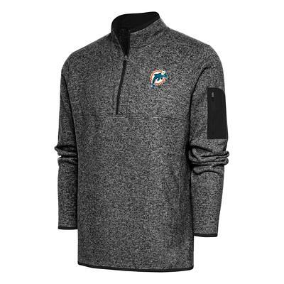 Majestic Women's Majestic Black Miami Marlins Plus Quarter-Zip