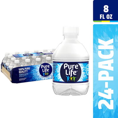 Pure Life Purified Water, 16.9 fl oz. Plastic Bottled Water, 24/Carton (110109)