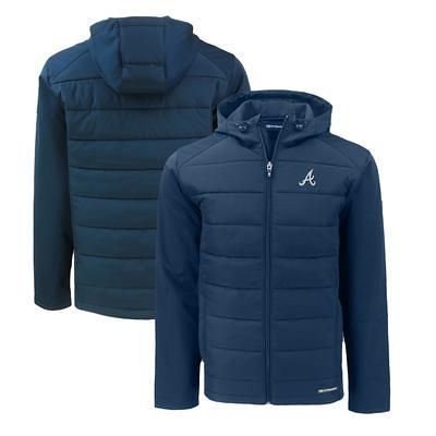 Kansas City Royals Cutter & Buck Evoke Hybrid Eco Softshell Recycled  Full-Zip Vest - Navy