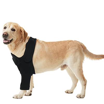 Dog Front Leg Brace Sleeve Prevent Licking, Surgery Recovery Sleeve for  Dogs Wounds Protector, Shoulder Protective Sleeve for Dogs – HiFuzzyPet