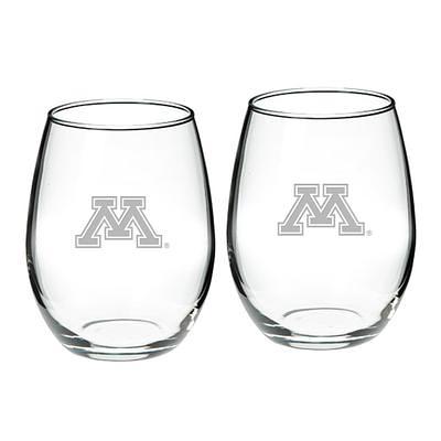 Evergreen Minnesota Vikings, Stemless 17OZ Wine & Beer 16 OZ Gift Set