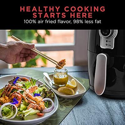 CHEFMAN Small Air Fryer Healthy Cooking, Nonstick, User Friendly and  Digital Touch Screen, w/ 60 Minute Timer & Auto Shutoff, Dishwasher Safe  Basket