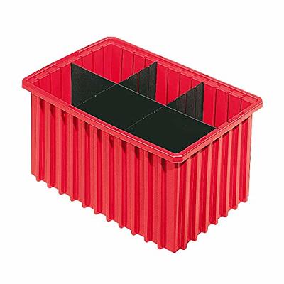 Citylife 1.3 QT 10 Pack Small Storage Bins Plastic Storage Container  Stackable