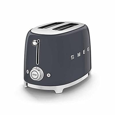 2 Slice Toaster with Thin Chrome Band Gray - Figmint™