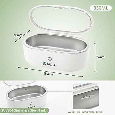 MANKIW Ultrasonic Cleaner Jewelry Cleaner, Portable Professional jewelry  Cleaner Ultrasonic Machine with Stainless Steel Tank for Jewelry Eyeglasses