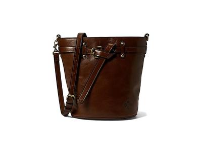 Patricia Nash Gemma Chain Leather Crossbody - Chocolate/Cognac/Sage - Yahoo  Shopping