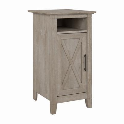 Bush Furniture Cabot Small Storage Cabinet with Doors - Ash Gray