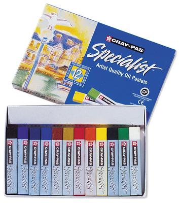 Sennelier Oil Pastels Cardboard Box Set of 6 Standard - Assorted