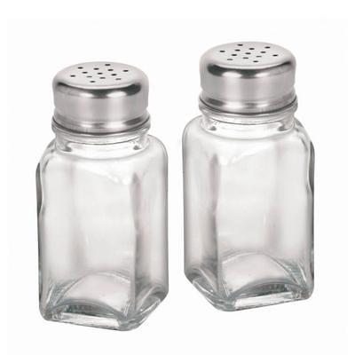 OXO Good Grips Glass Adjustable Salt & Pepper Shaker Set, 3.5 oz Each, Clear