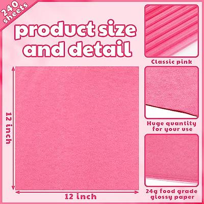 240Pcs Summer Wax Paper Dry Waxed Deli Paper Sheets 12x12 inch Hawaiian