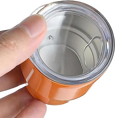 2oz Stainless Steel Cup Thermal Wine Shot Glasses with Lid and