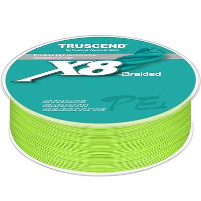 RUYADAS Braided Fishing Line, Abrasion Resistant - Zero Stretch - Superior  Knot Strength - 4 Strand 8 Strand Super Strong Braided Lines, 10LB-80LB,  328-1093 Yards. : : Sports & Outdoors