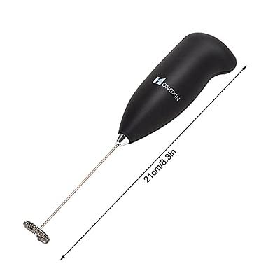 Handheld Electric Milk Frother Coffee Frother Stainless Steel