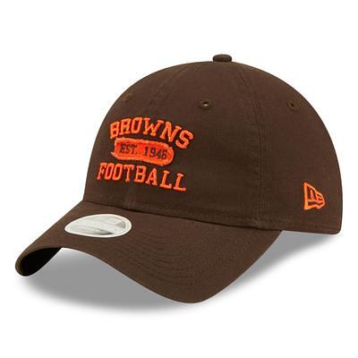Men's New Era Brown Cleveland Browns Bandana 59FIFTY Fitted Hat