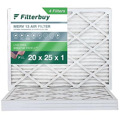 UBeesize Reusable Air Filter 10x20x1 (9-Pack), MERV 11 MPR 1200 AC/HVAC  Furnace Filters,Deep Pleated Air Cleaner, (Actual Size 9.5 x 19.5 x