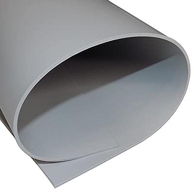 Grey Silicone Rubber Sheet, 60A 1/16 x 9 x 12 Inch Commercial Grade, Made  in the USA, No Adhesive Backing, High Temp Gasket Material - Yahoo Shopping