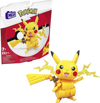  Mattel MEGA Pokémon Collectible Building Toys For Adults, Motion  Pikachu With 1095 Pieces And Running Movement, For Collectors : Toys & Games