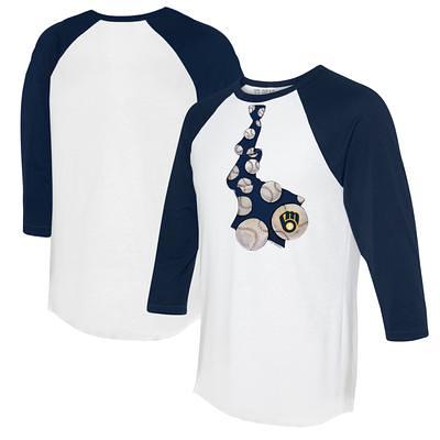 Milwaukee Brewers Square Off Long Sleeve T-Shirt - Mens