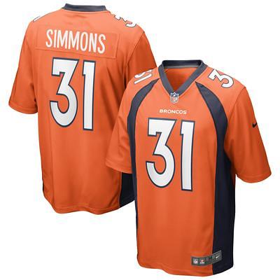 Women's Nike Orange Denver Broncos Alternate Custom Game Jersey