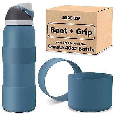 Silicone Water Bottle Boot for Owala 24oz 32oz 40oz, Anti-Slip Protective  Sleeve Bottom Bumper Protector for FreeSip,Twist,Flip