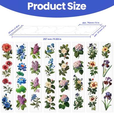 Natural Vintage Flower Stickers, 64pcs 3 Transparent Hand-Painted Vintage  Floral Stickers for Scrapbook,Laptop,Cell Phone case,Water Bottle,Daily  Planner,DIY Craft. (Style B) - Yahoo Shopping