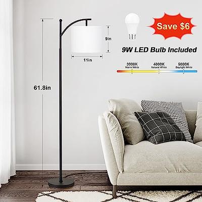 Ambimall Floor Lamps for Living Room, Modern Floor Lamp with Remote Control  and