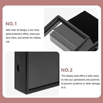 6PCS jewelry showcase storage Black Jewelry Trays Jewelry Box