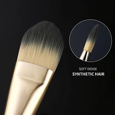 BEILI Foundation Brush Set for Liquid Mask Concealer Makeup Flat Foundation  Makeup Brushes for Liquid Cream Foundation Powder Buffing Blending Premium