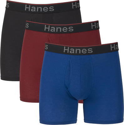 Hanes Men's Comfort Flex Fit Total Support Pouch Boxer Briefs, 3 Pack -  Yahoo Shopping