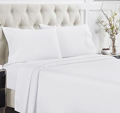 Queen 400 Thread Count Wrinkle Free Cotton Sheet Set Ivory - Purity Home :  Target