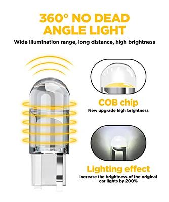 CANBUS Error Free T10/192/W5W LED Wedge Bright White Light Bulbs