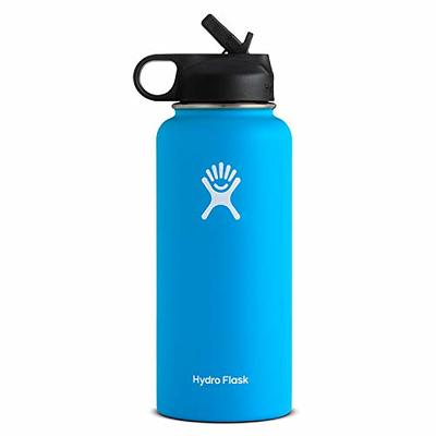 koodee 12 oz Water Bottle Stainless Steel Vacuum Insulated Wide Mouth Water  Flask with Leakproof Spout Lid (Sky Blue) - Yahoo Shopping