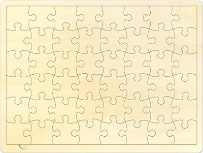 Blank Puzzle Round Shape with 38 Pieces to Draw on, Each Piece is Unique,  Blank Wooden Jigsaw Puzzles with Puzzle Tray for Crafts & DIY, Custom  Puzzle 8.4x8.4 Inches 1 Pack - Yahoo Shopping