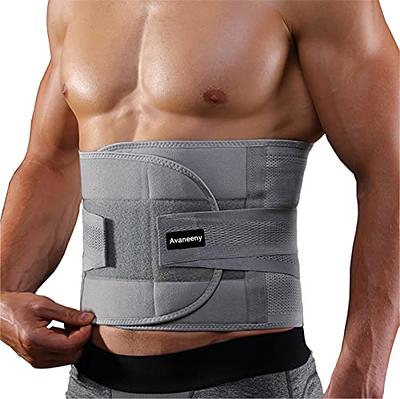 Lower Back Brace with Suspenders Lumbar Support Wrap for Posture Recovery Workout Herniated Disc Pain Relief Waist Trimmer Work AB Belt Industrial Adj