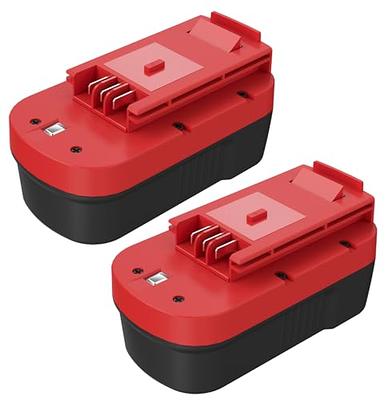 2Packs Upgraded to 4.5Ah Ni-Mh HPB18 Replacement Battery Compatible with  Black and Decker 18 Volt Battery HPB18 244760-00 A1718 FS18FL FSB18  Firestorm Cordless Power Tools 