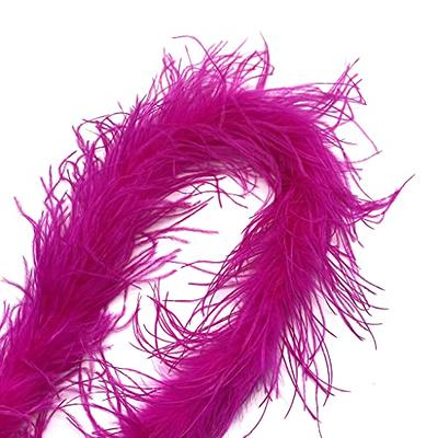 Zucker Ostrich Feather Floss -Shocking Pink
