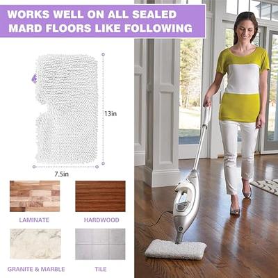 Flammi Microfiber Mop Floor Cleaning System - Washable Pads