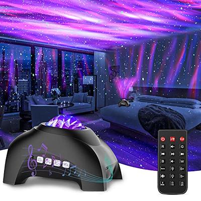 MUBAREK Galaxy Projector Light, 24 Light Modes Star Projector Galaxy Light,  8 White Noise Galaxy Projector, Bluetooth Speaker Galaxy Light Projector,Remote  Timer Skylight Kids Room Lights for Bedroom