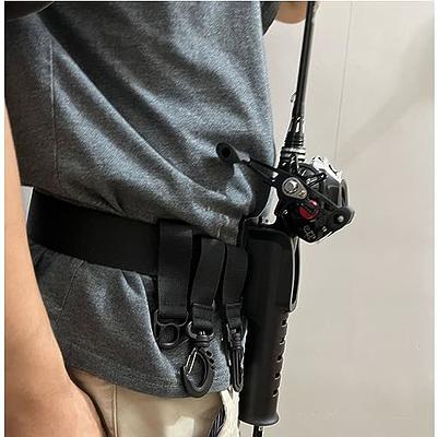 XDHLDULYK 1 Pcs Fishing Rod Belt Holder Fishing Waist Belt Rod Holder  Adjustable Fishing Waist Rod Holder Belt for Fishing - Yahoo Shopping