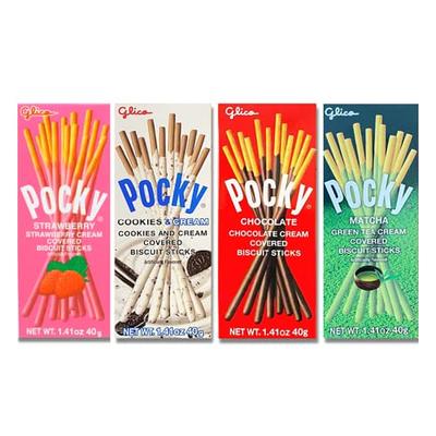  Pocky Chocolate Biscuit Sticks Variety Pack (12 Count