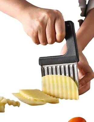 1pc Potato Slicer Wave Slicer Vegetable Cutter For Home Kitchen French Fries  Tool