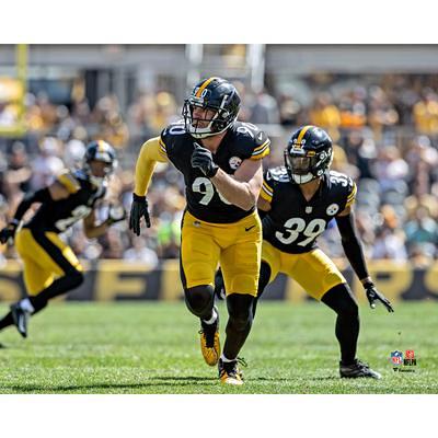 Lids T.J. Watt Pittsburgh Steelers 24.25'' x 35.75'' Framed