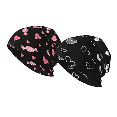 Men Skull Cap With Scarf Bundle