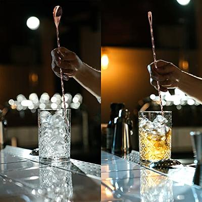 8Pcs Cocktail Spoon Long Handle - Drink Stirrers Cocktail Alcohol Bar  Stainless Steel Martini Glass Cocktail Mixing Spoon - 12 IN Bartender Spoon Cocktail  Stirrers for Mixed Drinks Bar Stirring Spoon - Yahoo Shopping