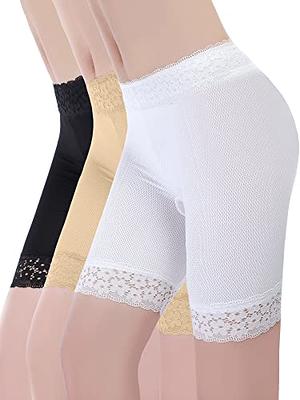 Slip Shorts For Women Under Dress,seamless Smooth Underwear Lace Thigh  Panties Safety Shorts Shorts Under Skirt